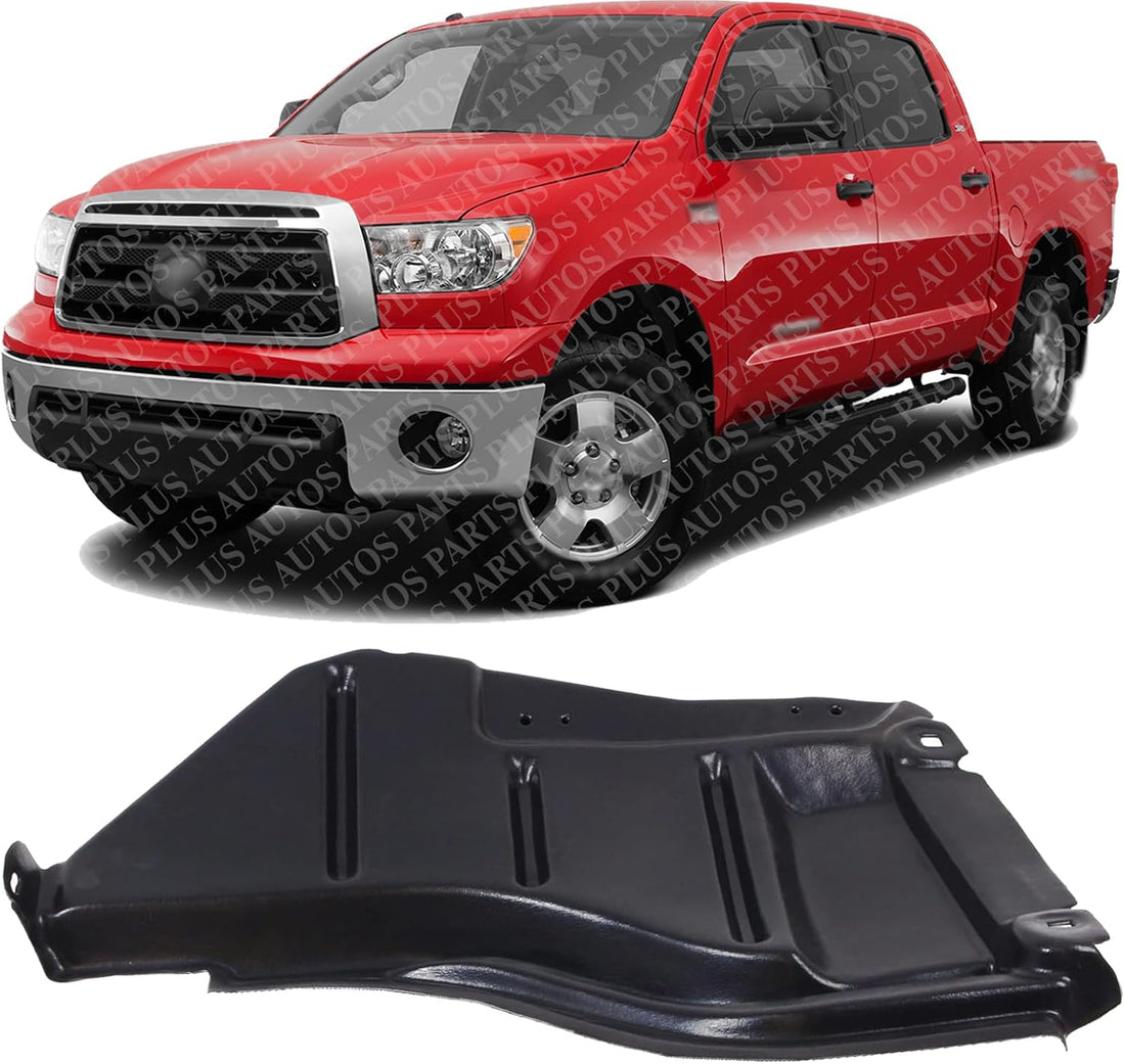 Front Section Fender Liner Left Driver Side Direct Replacement Compatible With 2007-2013 Toyota Tundra TO1248147 538060C020