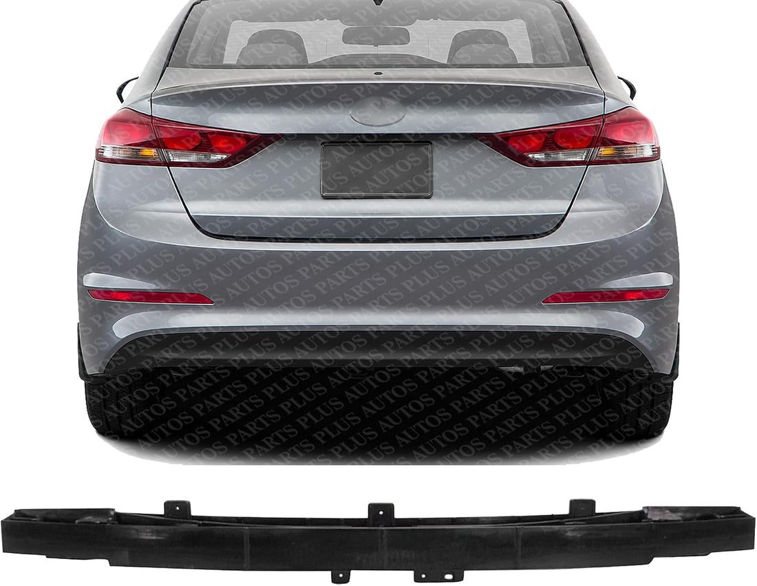 Rear Bumper Reinforcement Fiberglass Direct Replacement Compatible With 2017-2018 Hyundai Elantra HY1106180 86631F2100