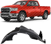 Front Fender Liner Rear Section Left Driver Side Direct Replacement Compatible With 2019-2024 Ram 1500 CH1248203 68275897AE