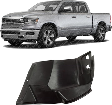 Front Section Fender Liner Right Passenger Side Direct Replacement Compatible With 2019-2024 Ram 1500 CH1249206 68275906AB