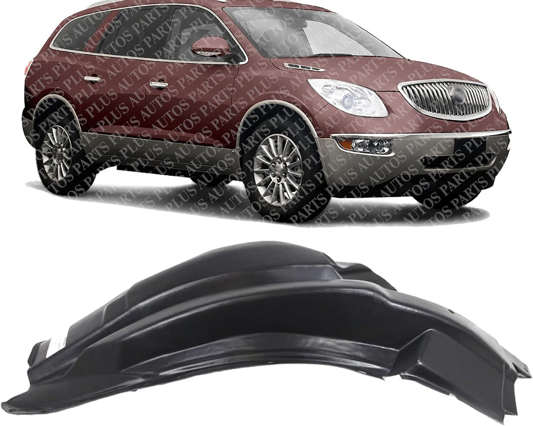 Front Fender Liner Rear Section Right Passenger Side Direct Replacement Compatible With 2008-2017 Buick Enclave GM1249197 25849002