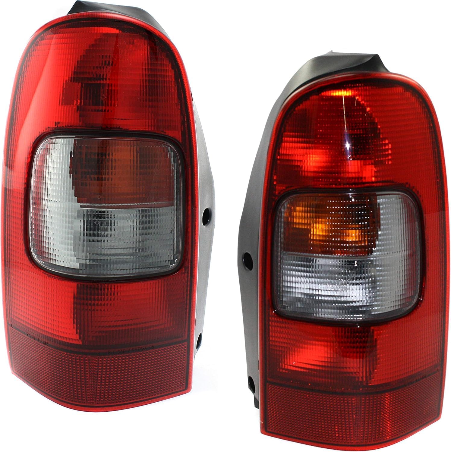 Set Of 2 Tail Light Assembly Right Passenger & Left Driver Side Direct Replacement Compatible With 1997-2005 Chevrolet Venture / 1997-2004 Oldsmobile Silhouette GM2801134 GM2800134