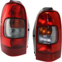 Set Of 2 Tail Light Assembly Right Passenger & Left Driver Side Direct Replacement Compatible With 1997-2005 Chevrolet Venture / 1997-2004 Oldsmobile Silhouette GM2801134 GM2800134