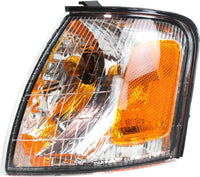 Set Of 2 Front Corner Light Assembly Plastic Left Driver & Right Passenger Side Direct Replacement Compatible With 1998-1999 Toyota Avalon TO2521153 TO2520153 81510AC030 81520AC030