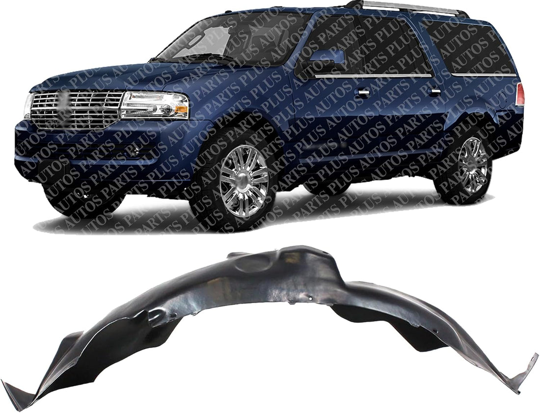 Front Fender Liner Left Driver Side Direct Replacement Compatible With 2007-2014 Lincoln Navigator/Ford Expedition FO1248129 7L1Z16103A