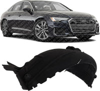 Front Fender Liner Right Passenger Side Direct Replacement Compatible With 2019-2023 Audi A6 Quattro AU1249150 4K0821172Q