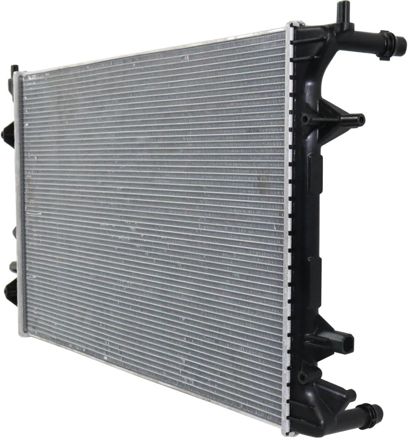 Front Radiator Aluminum Core Direct Replacement Compatible With 2012-2015 Volkswagen Passat / 2013-2016 Jetta VW3010160 1K0121251EB