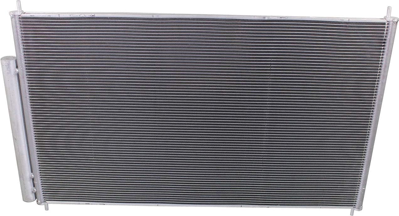 AUTOS PARTS PLUS Front AC Condenser Aluminum Core Direct Replacement Compatible With 2011-2017 Honda Odyssey HO3030155 80110TK8A01 80110TK8A02