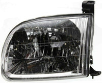 Set Of 2 Front Headlight Assembly Right Passenger & Left Driver Side Direct Replacement Compatible With 2000-2004 Toyota Tundra TO2503129 TO2502129 811100C010 811500C010