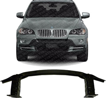 Front Bumper Reinforcement Bar Steel Direct Replacement Compatible With 2007-2010 BMW X5 BM1006126 51117165458