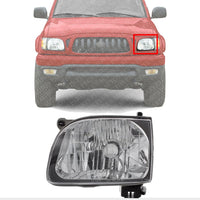 Front Head Light Assembly Left Driver Side Direct Replacement Compatible With 2001-2004 Toyota Tacoma TO2502136 8115004110