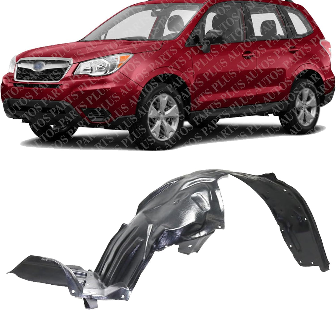 Front Fender Liner Left Driver Side Direct Replacement Compatible With 2014-2018 Subaru Forester SU1248127 59110SG011