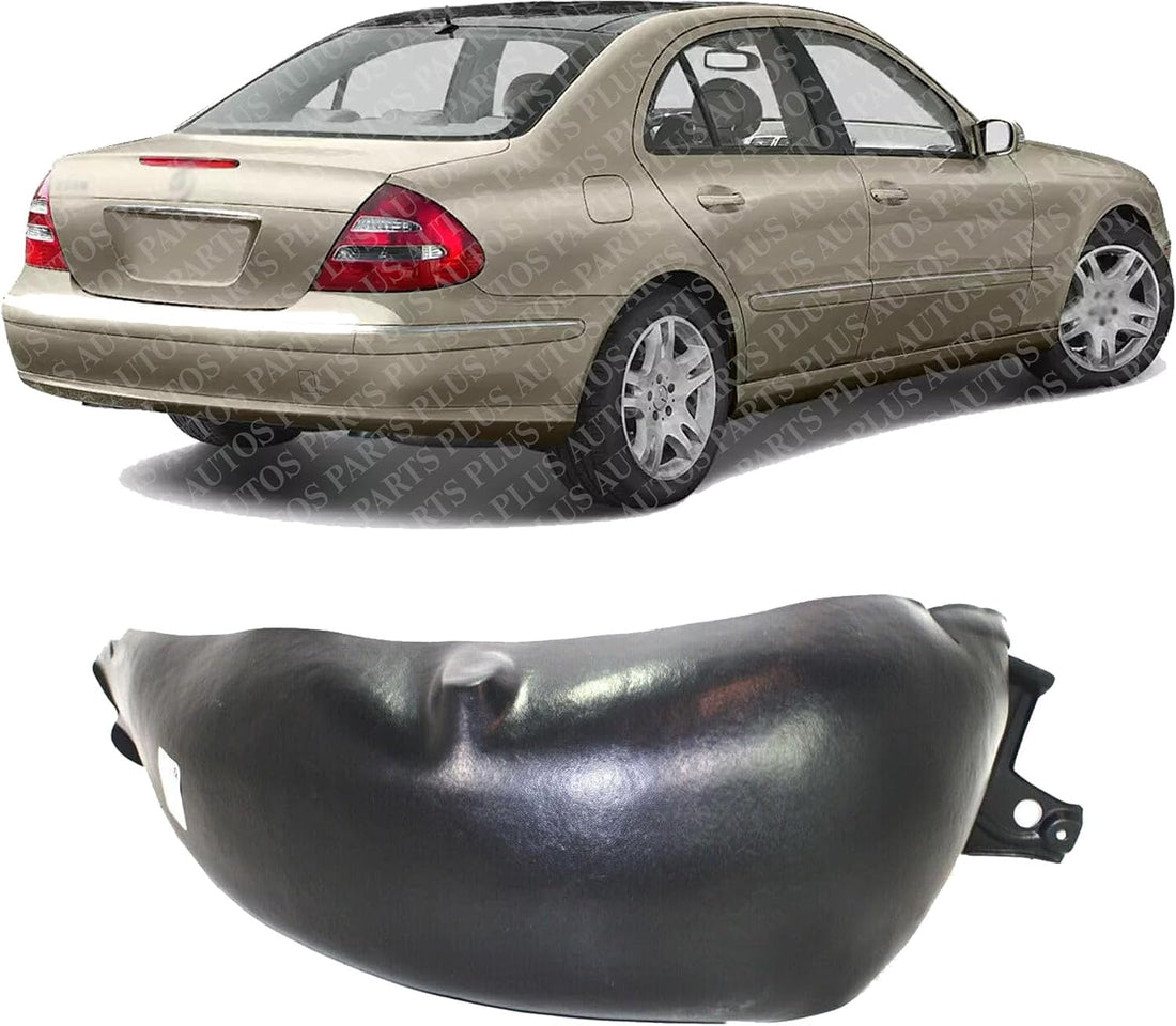 Rear Fender Liner Right Passenger Side Direct Replacement Compatible With 2000-2003 Mercedes Benz E-Class MB1763105 2106988630