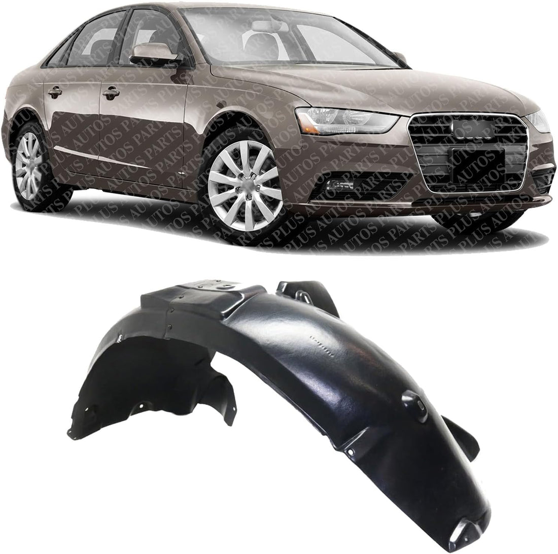 Front Fender Liner Right Passenger Side Direct Replacement Compatible With 2013-2016 Audi A4 AU1249128 8K0821172N