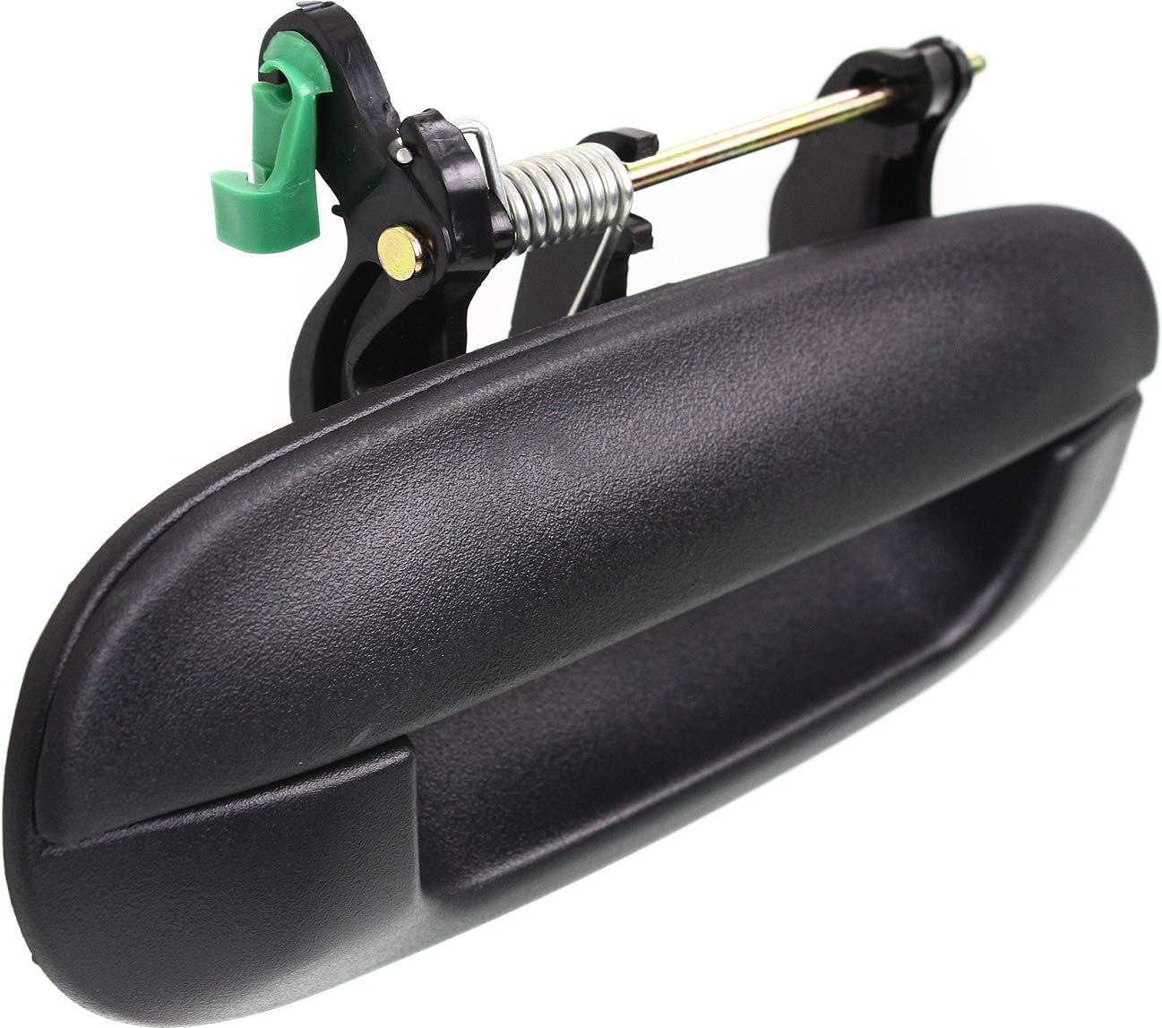 Rear Exterior Door Handle Textured Left Driver Side Direct Replacement Compatible with 2002-2006 Chevrolet Trailblazer / 2002-2009 GMC Envoy GM1521113 15291300
