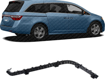 Rear Bumper Cover Bracket Right Passenger Side Direct Replacement Compatible With 2011-2016 Honda Odyssey HO1133101 71593TK8A00