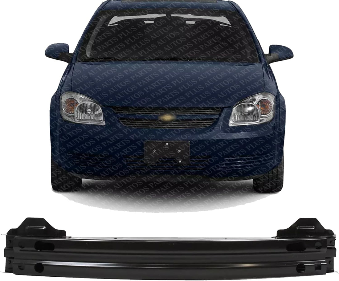 Front Bumper Reinforcement Impact Bar Steel Direct Replacement Compatible With 2005-2010 Chevrolet Cobalt GM1006578 25911829