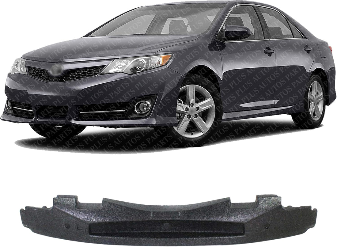 Front Bumper Impact Absorber Direct Replacement Compatible With 2012-2014 Toyota Camry TO1070177 5261106230