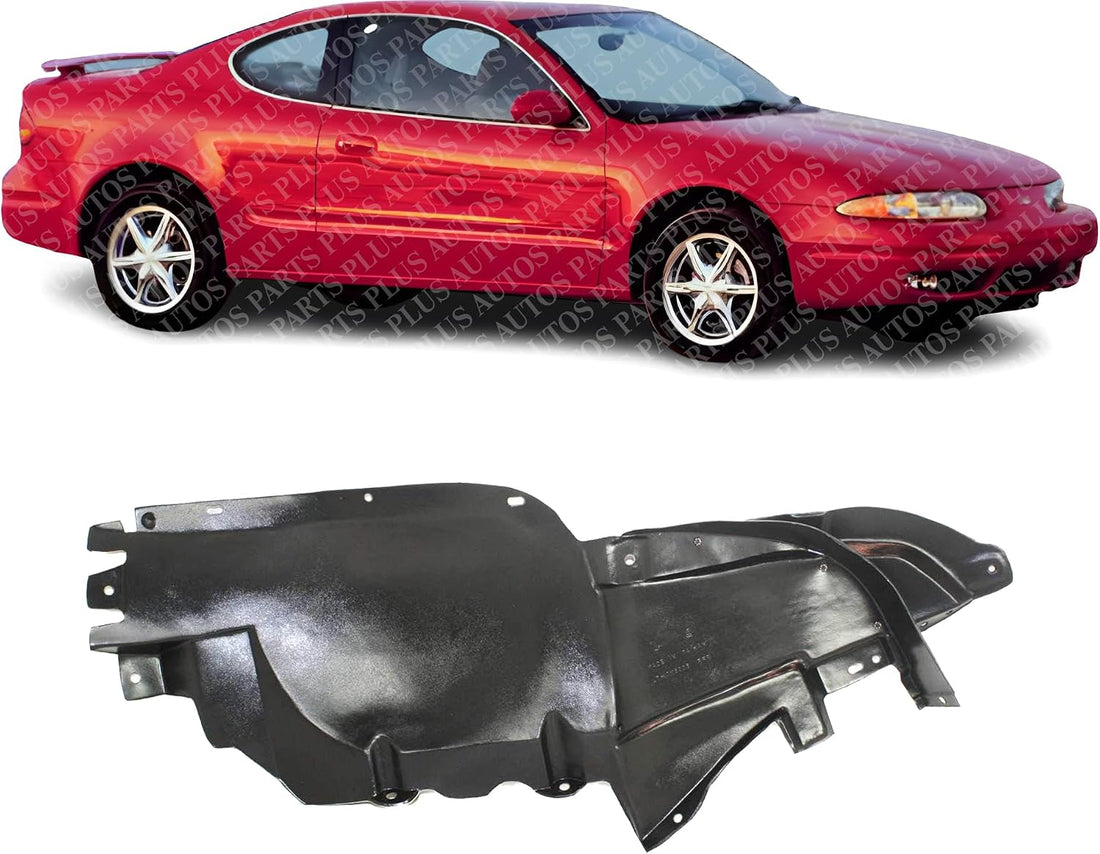 Front Section Fender Liner Right Passenger Side Direct Replacement Compatible With 1999-2004 Oldsmobile Alero GM1251103 22618670
