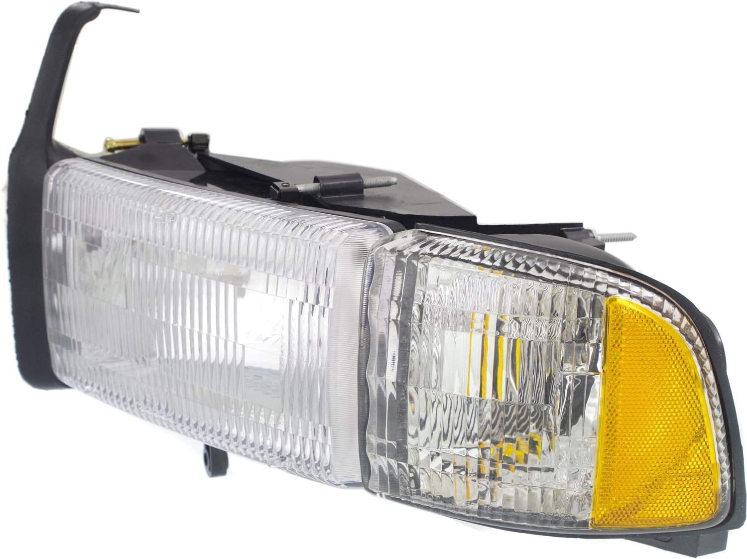 Front Head Light Assembly Right Passenger Side Direct Replacement Compatible With 1994-2002 Dodge Ram 1500 2500 3500 CH2503101 55076748AD 55076748AO