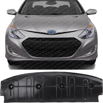 Front Engine Splash Shield Under Cover Plastic Direct Replacement Compatible with 2011-2015 Hyundai Sonata HY1228161 291104R100