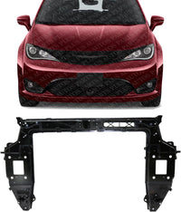 Front Radiator Support Plastic With Steel Direct Replacement Compatible With 2020-2021 Chrysler Voyager / 2017-2022 Pacifica CH1225287 68292241AB