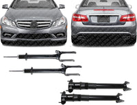 Set of 4 Front & Rear Shock Absorber Without Air Suspension Left Driver And Right Passenger Side Direct Replacement Compatible With 2006-2011 Mercedes Benz 1643200130 1643202431