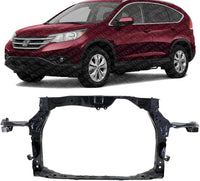 Front Radiator Support Assembly Steel Direct Replacement Compatible With 2012-2014 Honda CR-V HO1225170 60400T0GA00ZZ