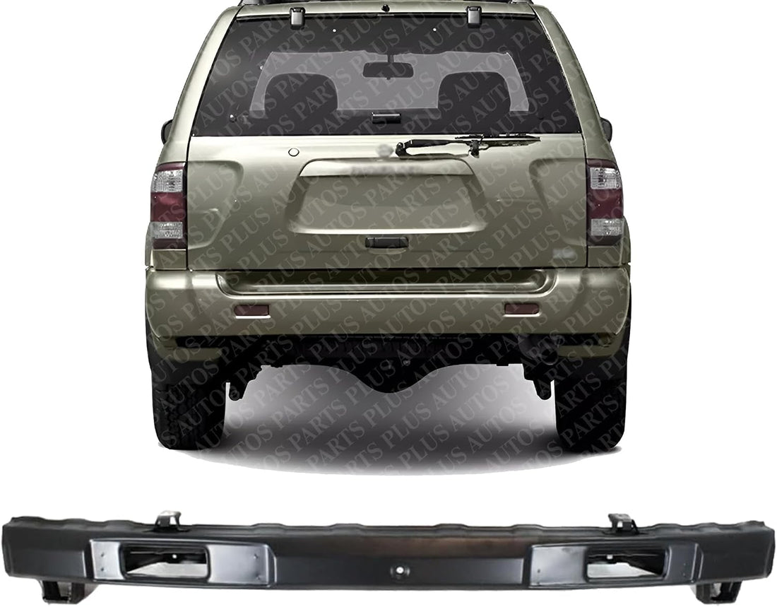 Rear Bumper Reinforcement Primed Steel Direct Replacement Compatible With 1999-2004 Nissan Pathfinder NI1106156 850302W100