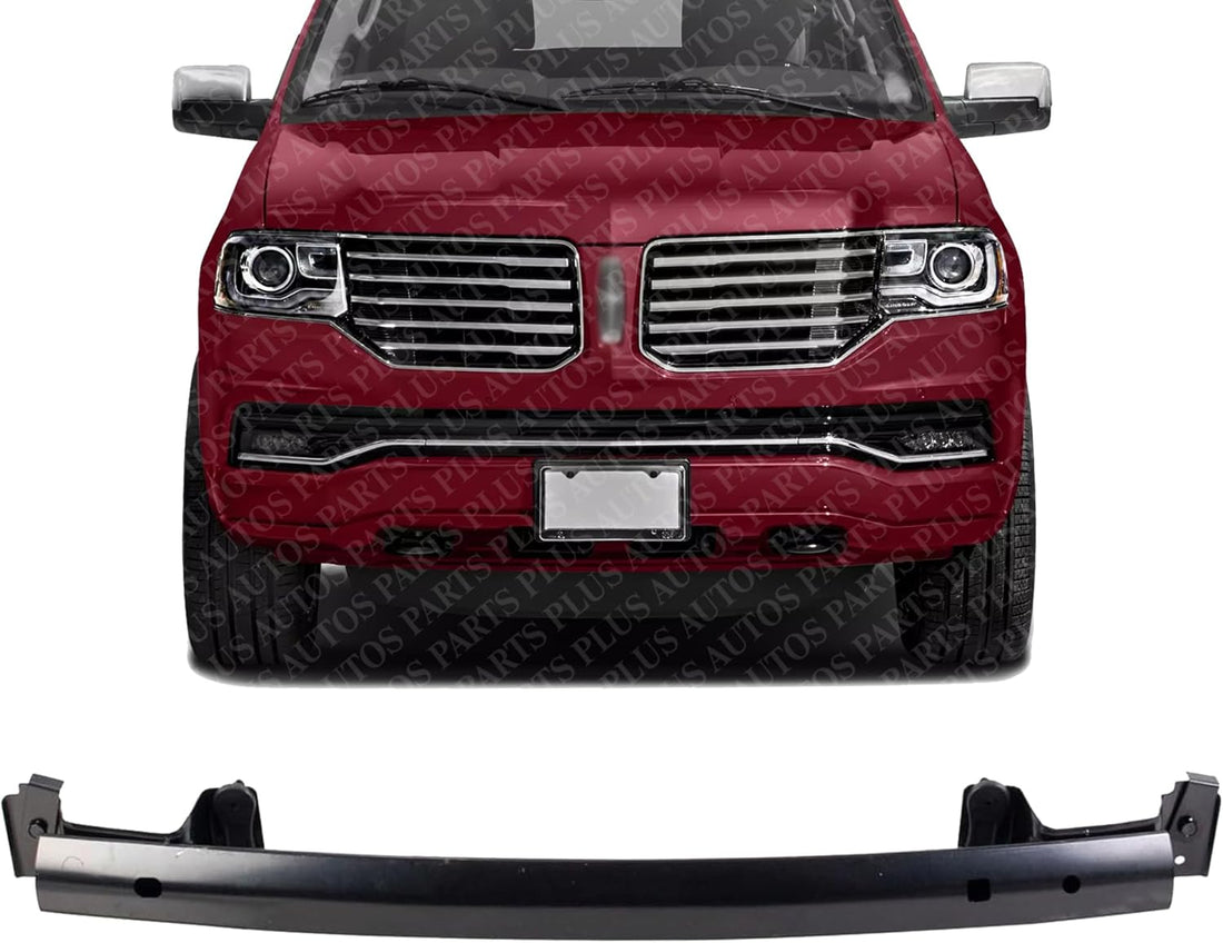 Front Bumper Face Bar Reinforcement Steel Direct Replacement Compatible With 2007-2017 Ford Expedition/Lincoln Navigator FO1006250 CL1Z17757B