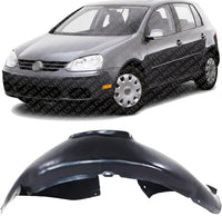Front Fender Liner Rear Section Left Driver Side Direct Replacement Compatible With 2006-2009 Volkswagen Rabbit VW1250115 1K0805977B