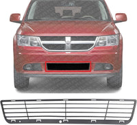 Front Center Bumper Lower Grille Plastic Direct Replacement Compatible With 2009-2015 Dodge Journey CH1036112 5178282AA