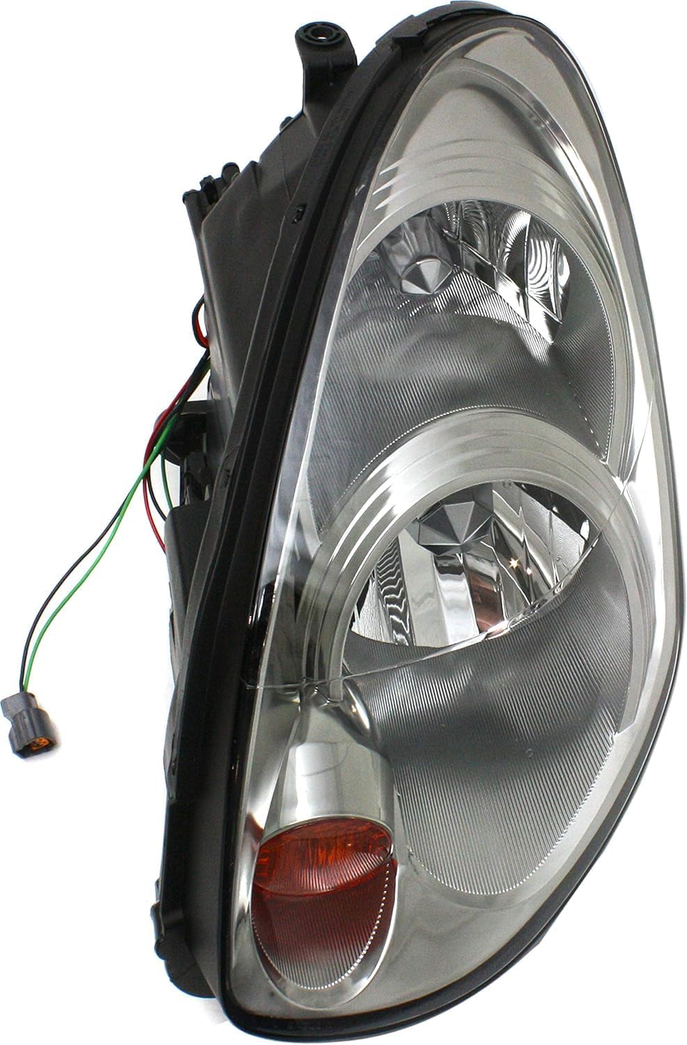 Front Head Light Left Driver Side Direct Replacement Compatible With 2005-2006 Infiniti G35 IN2518106 26065AC700