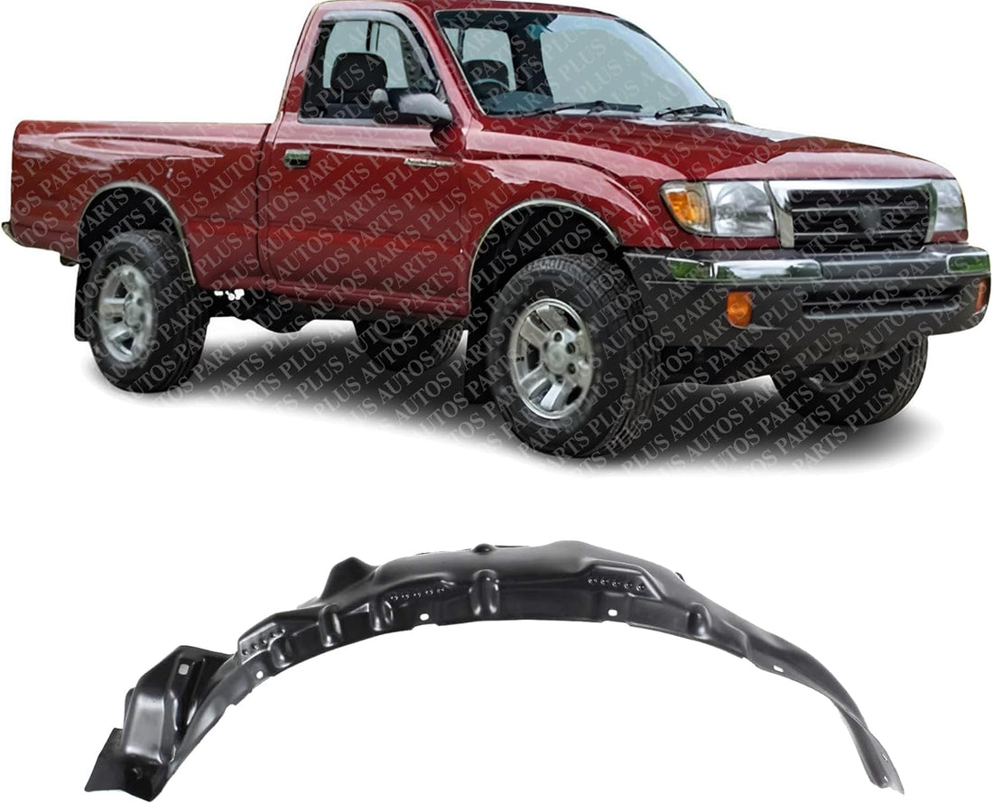 Front Fender Liner Right Passenger Side Direct Replacement Compatible With 1995-2000 Toyota Tacoma TO1249110 5387504041