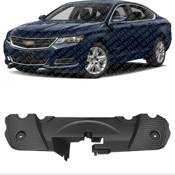 Front Upper Radiator Support Cover Direct Replacement Compatible With 2006-2013 Chevrolet Impala / 2014-2016 Limited GM1224145 10346636