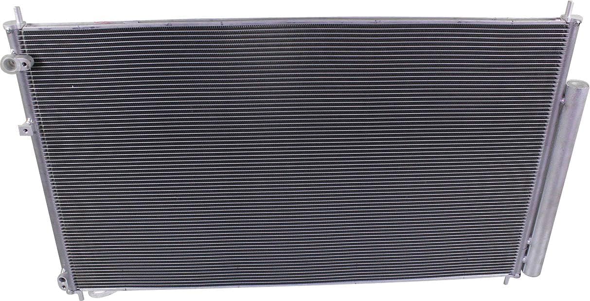 AUTOS PARTS PLUS Front AC Condenser Aluminum Core Direct Replacement Compatible With 2011-2017 Honda Odyssey HO3030155 80110TK8A01 80110TK8A02