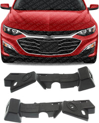 Set Of 2 Front Bumper Retainer Right Passenger & Left Driver Side Direct Replacement Compatible With 2016-2022 Chevrolet Malibu GM1043137 GM1042137 84650636 84081022 84650637 84081023