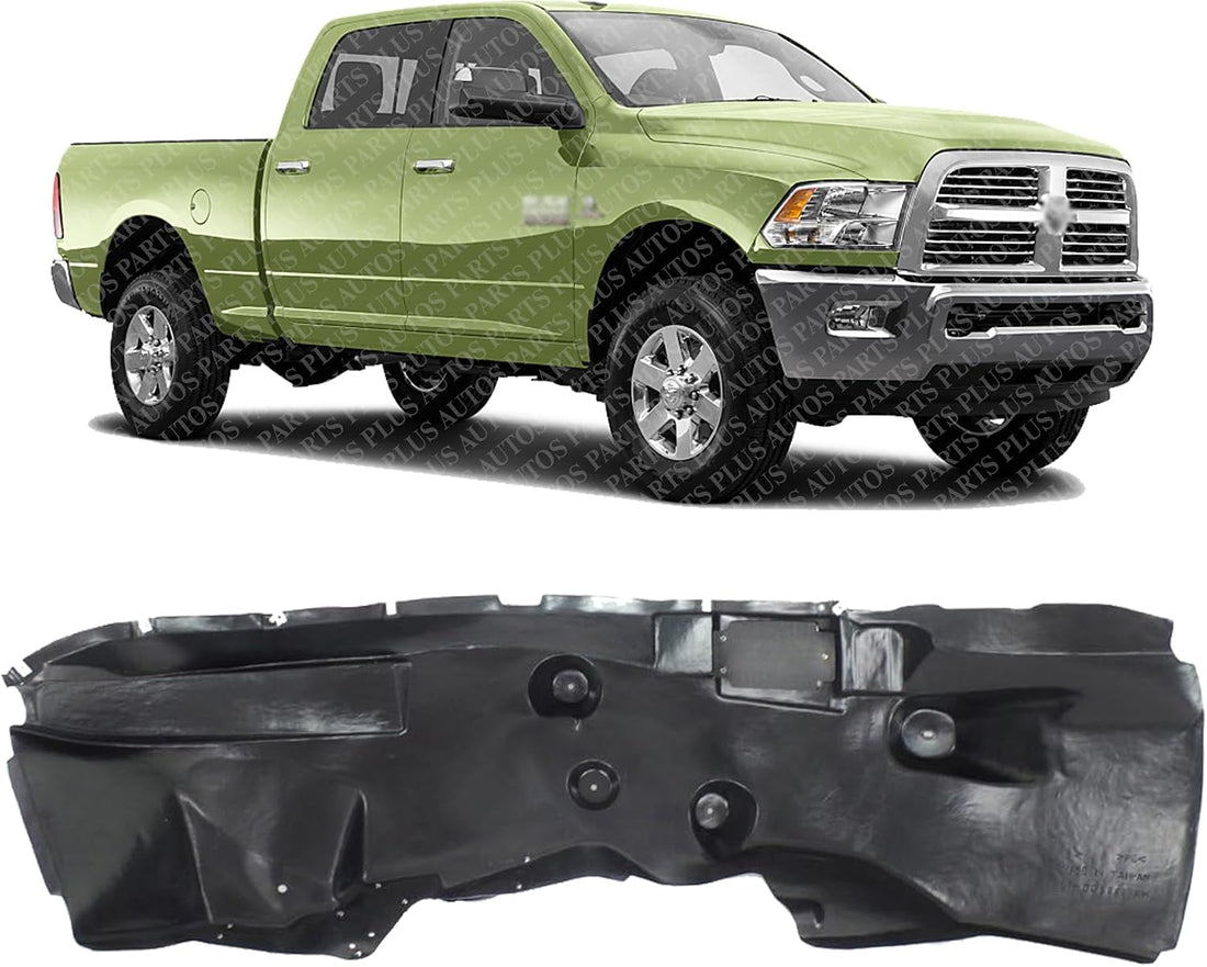Front Fender Liner Right Passenger Side Direct Replacement Compatible With 2014-2018 Ram 2500 3500 CH1249164 68148310AD
