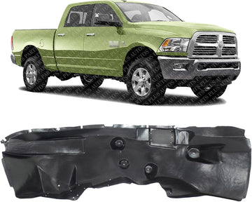 Front Fender Liner Right Passenger Side Direct Replacement Compatible With 2014-2018 Ram 2500 3500 CH1249164 68148310AD