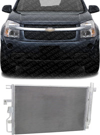 Front A/C Condenser Aluminum Core Direct Replacement Compatible With 2006-2009 Chevrolet Equinox/Pontiac Torrent GM3030274 19256971