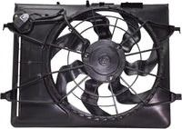 AUTOS PARTS PLUS Front Radiator Cooling Fan Assembly Direct Replacement Compatible With 2007-2010 Hyundai Elantra HY3115120 253802H150