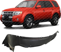 Front Upper Section Fender Liner Left Driver Side Direct Replacement Compatible With 2008-2012 Ford Escape / 2008-2011 Mercury Mariner FO1248126 8L8Z16103B