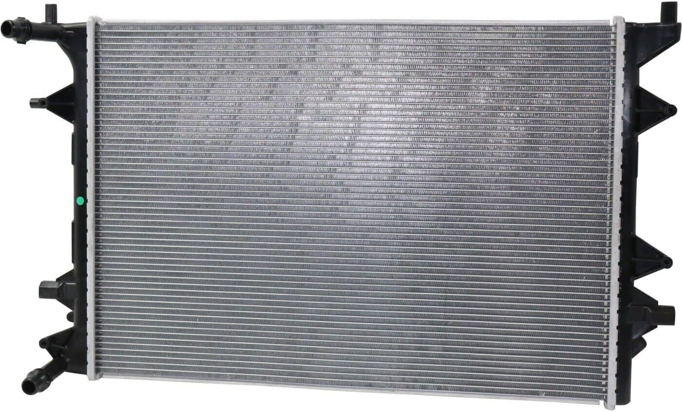 Front Radiator Aluminum Core Direct Replacement Compatible With 2012-2015 Volkswagen Passat / 2013-2016 Jetta VW3010160 1K0121251EB