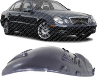 Front Section Fender Liner Right Passenger Side Direct Replacement Compatible With 2003-2009 Mercedes Benz E-Class MB1251100 2116980230
