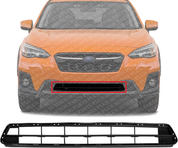 Front Bumper Lower Grille Primed Plastic Direct Replacement Compatible With 2018-2020 Subaru Crosstrek SU1036103 57731FL110