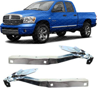 Set of 2 Front Hood Hinge Right Passenger & Left Driver Side Direct Replacement Compatible with 2002-2009 Dodge Ram 1500/2003-2009 2500 3500 CH1236133 CH1236132 4589178AA 4589179AA