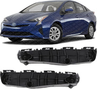 Set Of 2 Front Bumper Retainer Plastic Left Driver & Right Passenger Side Direct Replacement Compatible With 2016-2022 Toyota Prius TO1043128 TO1042128 5211547050 5211647050