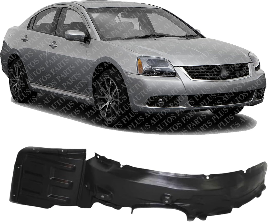 Front Fender Liner Right Passenger Side Direct Replacement Compatible With 2004-2012 Mitsubishi Galant MI1249116 5370A900 5370A934