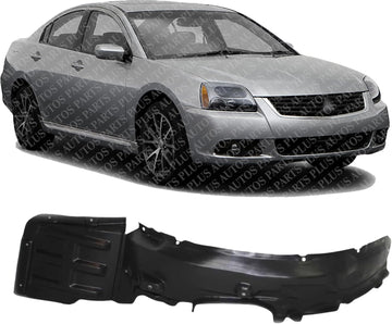Front Fender Liner Right Passenger Side Direct Replacement Compatible With 2004-2012 Mitsubishi Galant MI1249116 5370A900 5370A934