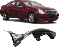 Front Section Fender Liner Cover Extension Right Passenger Side Direct Replacement Compatible With 2004-2009 Cadillac SRX GM1249171 15926323
